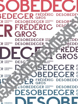 cover image of Desobedecer